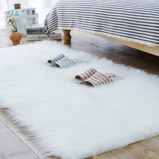 Пушистые прикроватные коврики с доставкой из Китая оптом