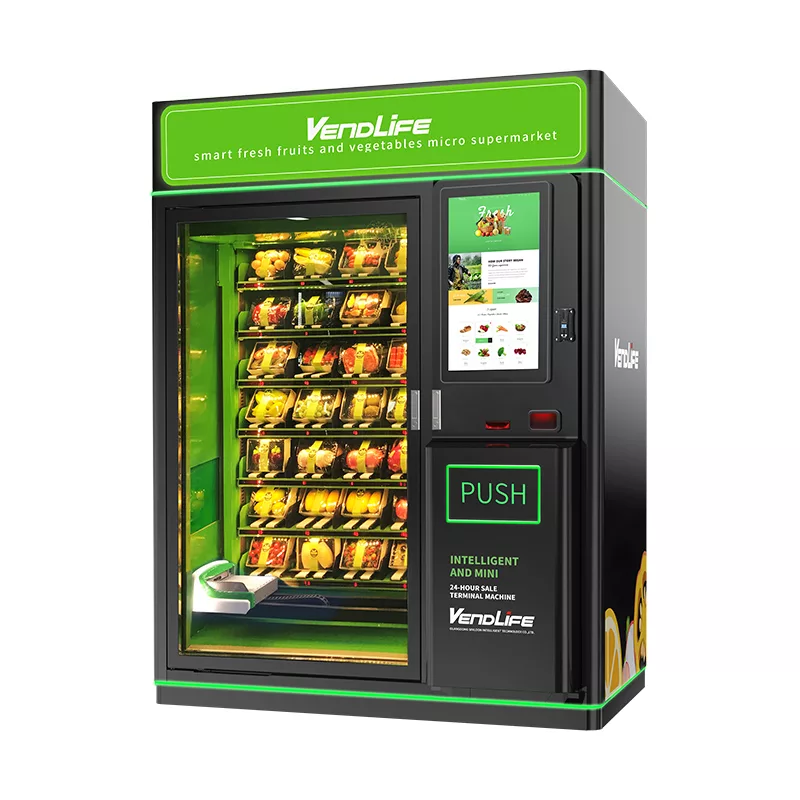 Вендинговые автоматы для продажи готовой еды с доставкой из Китая 