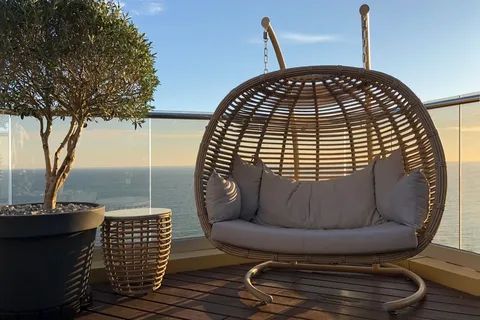 Подвесное кресло кокон с доставкой  из Китая в Россию