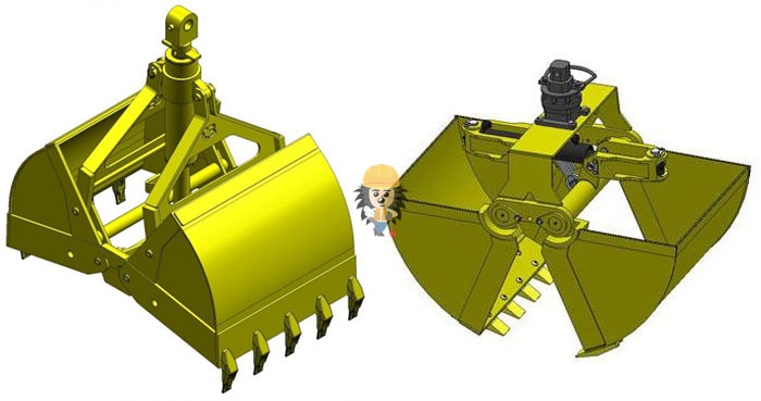 Закупка грейферов в Китае с ПЭК Гуанчжоу.
