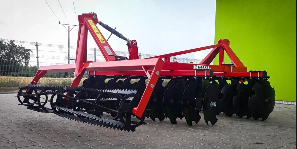 Борона дисковая навесная из Китая поставка с ПЭК Гуанчжоу в Россию