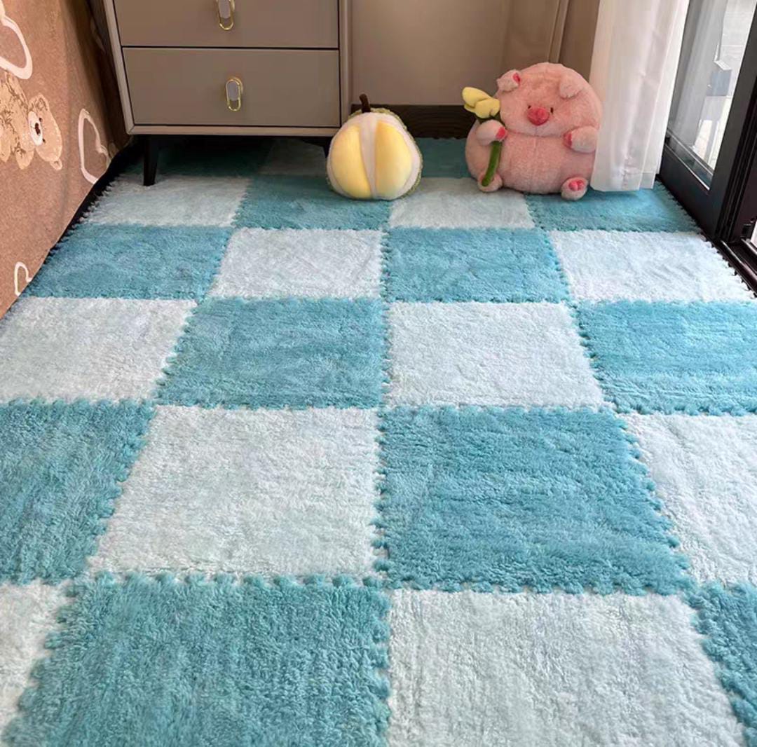 Напольное покрытие  из пазлов - тепло и уют своими руками с доставкой из Китая в Россию