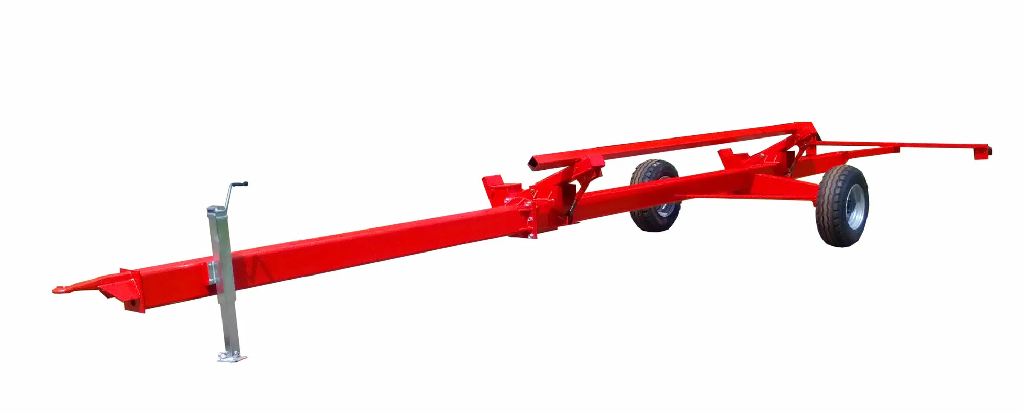 Евролафет одноосный (транспортная тележка) для транспортировки жаток комбайнов из Китая поставка с ПЭК Гуанчжоу в Россию