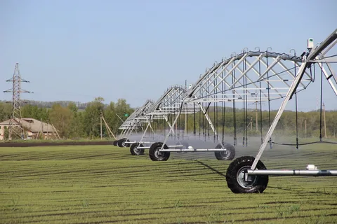 Круговая дождевальная машина из Китая поставка с ПЭК Гуанчжоу в Россию