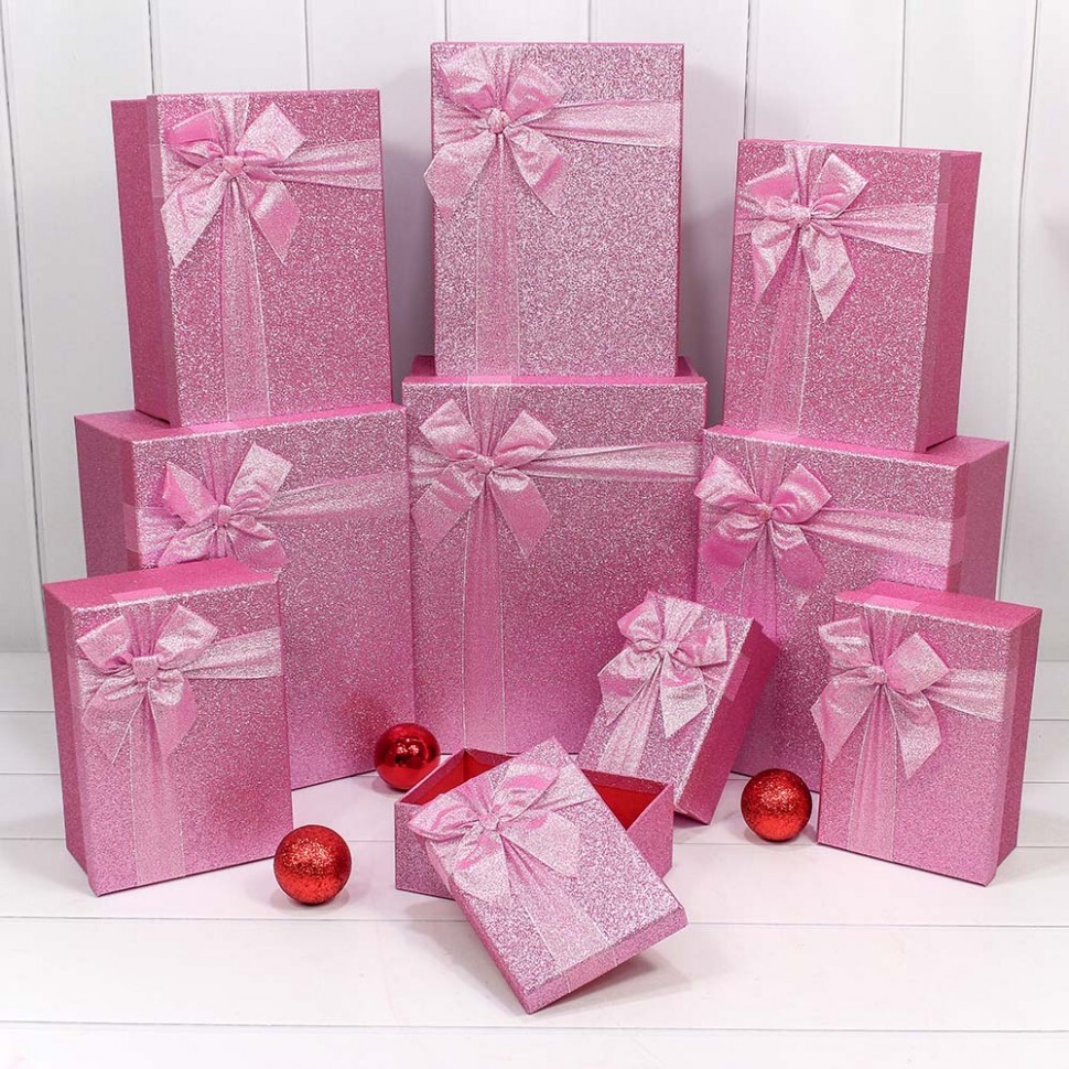 Подарочная упаковка в большом ассортименте с доставкой из Китая в Россию
