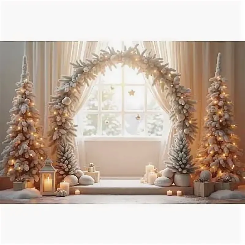 Новогодняя фотозона с доставкой из Китая в Россию